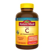 Nature Made – 維他命C + D3 + 鋅 200片