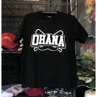 Fashion  พร้อมส่ง   OHANA   การเปิดตัวผลิตภัณฑ์ใหม่ T-shirt Tee