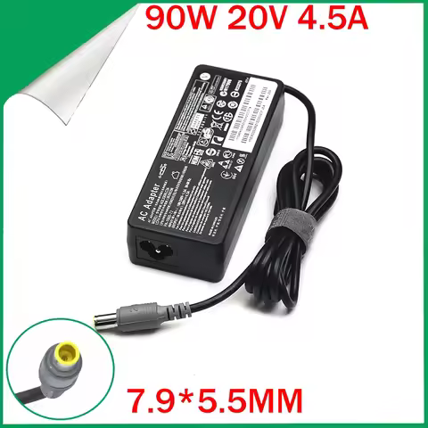 20V 4.5A 90W AC Laptop Power Supply Charger Adapter For IBM Lenovo ThinkPad X230 X230i X120 L330 L52