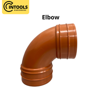 4 Inch 6 Inch BBB UPVC Underground Brown Fittings Elbow 45° 135° Degree Elbow Socket 100mm 160mm SIR