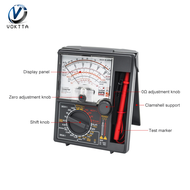 VOKTTA มัลติมิเตอร์ มัลติมิเตอร์เข็ม มัลติมิเตอร์แบบดิจิตอล โวลต์มิเตอร์ โอมมิเตอร์ วัดไฟ  มิเตอรแบบ