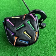 Centre Shaft Putter Covers For DF3 Putter Headcover With Magnetic Closure Golf Club Covers Mallet Pu