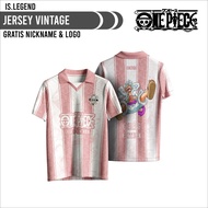 FREE SHIPPING VINTAGE JERSEY/RETRO ONEPIECE LUFFY GEAR 5 COQUETTE