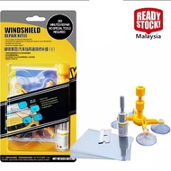 DIY Windshield/ Windscreen Repair Kit With Advanced Resin Formula repair cermin besar