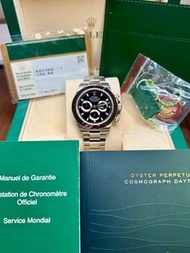 Rolex 116520 Daytona NOS black dial 黑面 116500 126500 16520 116500LN  126500LN