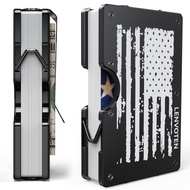 Minimalist Wallet for Men-Slim RFID Blocking Credit Card Holder & Money Clip Front Pocket Wallets Bu