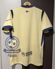 New!! เสื้อ บาร์เซโลน่า Away ชุดเยือน เกรดแฟนบอล [ 3A ] 2025/26 ฟลูออฟชั่นอาร์มLALIGA และชื่อเบอร์นั