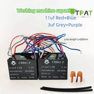 Cbb61-p Capacitor 11/3UF C.P2 420/500V Washing Machine Capacitor 11+3UF 4-Wire CapacitorW.WW