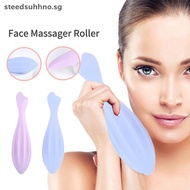STE Face Roller For Face And Eye Face Beauty Roller Skin Care Tools Gua Sha Face Massage Silicone Fa