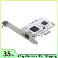 PCIE Expansion Card PCIE to AV Surveillance HD 640X480 Resolution Video Capture Card Image Capture C