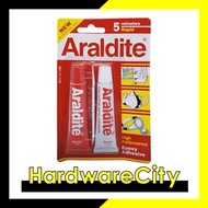 Araldite 5 Minutes Rapid Epoxy Adhesive Glue 2 X 17ML Pack  [5 Mins Quick Dry]