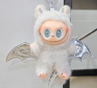 พวงกุญแจ Labubu ลายตุ๊กตาผ้ากำมะหยี่มอนสเตอร์ ZIMOMO 2.0 ANGEL IN COUDS