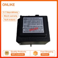 Customized SLB-PA41-0572 transformer 230V ~50HZ to 12v~400MA 15V ~60MA
