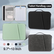 Tablet Sleeve Pouch Bag 11/13 Inch for  iPad Air 13 (2024) Pro 11 M4 M2 12.9 Air 6 Air13 3/4/5 10th 10.9"9th 8th 7 Gen Case Cover