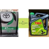 Toyota ATF WS AT/Toyota Motor Oil (TMO) WS AT Minyak Gear Automatik 4L
