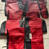MERAH SUZUKI Seat Cover Ertiga 2019 Red Black CarnovaSUZUKI