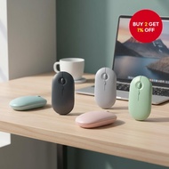 Wireless Rechargeable Bluetooth Mouse 2.4G Dual Mode Silent Click BT5.2 for Laptop PC Mac