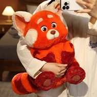Cute Pixar Turning Red Panda Plush Doll Mei Cartoon Turning Panda Kawaii Anime Stuffed Doll Pillow B