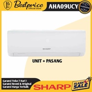 AC 1 PK LOW WATT SHARP AH-A9UCY AHA 9UCY 750 WATT GARANSI 10 TAHUN