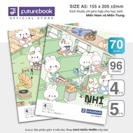 [3Q Lot] A5 Size Student Notebook (205x155mm) 96 pages 70gsm FUTUREBOOK