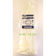 Label Kabel / Marker Ties 3.6x300mm Qty 100pcs Putih Nylon 66 Spectra