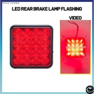 Lampu Led Lori Truck Brake Lamp Flashing 12V / 24V Lampu Brake Lori Kelip