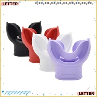 LETTER Scuba Regulator Mouthpiece, Silicone Diving Equipment Snorkel Regulator Mouthpiece, Comfortab