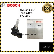 (ORIGINAL) BOSCH HB3 9005 Bulb Bosch Eco HB3 9005 12V 60w Plug and Play