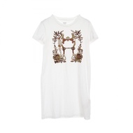 [Used] Hermes HERMES Dress Della Cavalleria T-shirt Cotton Dress Women's Used A