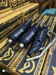 Knalpot Racing  Copy CMS Original Omman Fullsistem Suara Ngebas Adem Beat karbu fi esp pop  Beat del