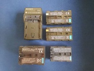 sony電池(原廠) + LED panel補光燈