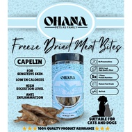 OHANA Freeze Dried Meat Bites CAPELIN (SHISHAMO)