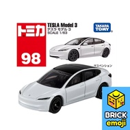 Tomica No.98 Tesla Model 3 1/64 (JP/CN) Đồ chơi mô hình xe hơi