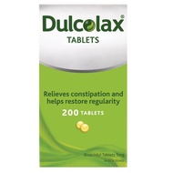 Dulcolax Tabs (200's) (1 Box)