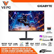 GIGABYTE MO32U2 4K HDR400 240HZ G-SYNC AND FREESYNC HDMI 2.1 DP 1.4 QD OLED Gaming Monitor