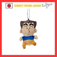 Tees Factory Crayon Shin-chan Plush Mascot Hiroshi H12 x W8 x D5.4cm KS-5521383HR ,sunflower,Hiroshi