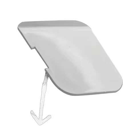Car Auto Front Bumper Tow Hook Eye Cover Cap Silver Plastic 71104TF0900 Fit for Honda Fit Jazz GE6 G
