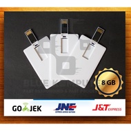 Bluekomputer - Flashdisk Kartu Polos 8Gb - Fd Kartu 8 Gb - Flashdisk