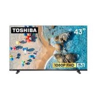 ทีวีแอลอีดี 43 นิ้ว TOSHIBA (FULL HD, LED, VIDAA) 43E31RP (1297677)