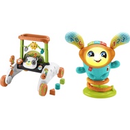 Fisher-Price 2-Sided Steady Speed Panda Walker and DJ Bouncin' Beats Interactive Baby and Toddler Le