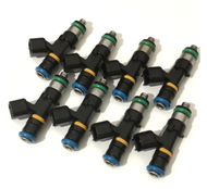 8x Top feed High performance 48mm ev14 1000cc E85 High impedance Flow matched fuel injector 0280 158