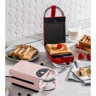Electric Sandwich Maker Touch Control Waffle Maker Toaster Baking Multifunction Breakfast Donut Bread Making M