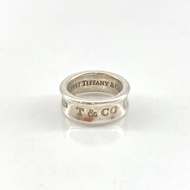【二手】蒂芬妮 (Tiffany & Co.) 窄款 925 銀戒指，7.5 號，1837 年款，銀
