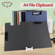 【SG】A4 File Clipboard Double Clips A4 File Folder Document Organizer Paper File Manager