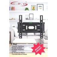 GANTUNGAN GDO GO LED LCD TV Bracket 10 inch - 32 Inch 10in - 32in ADJUSTABLE WATERPASS LCD TV Wall B