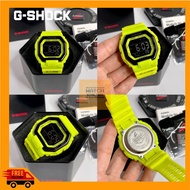 Clearance Stock 🔥Jam G-Shock Lelaki Perempuan Tangan Neon Green GBX-100 Steel Digital Sport Watch Fu