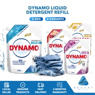 Dynamo Liquid Detergent Refill 2.5kg Powerful Stain Removal Fresh Scent Deep Clean Formula