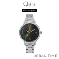 Cherie Paris Kayla Silver Stainless Steel Bracelet Analog Watch CHR-2209-SS