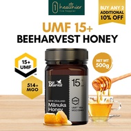 [UMF 15+ 500g] Bee Harvest New Zealand manuka honey