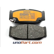 New Brake Pad Front Brake Pads for Suzuki Swift 2005-2011 / Splash Metallic